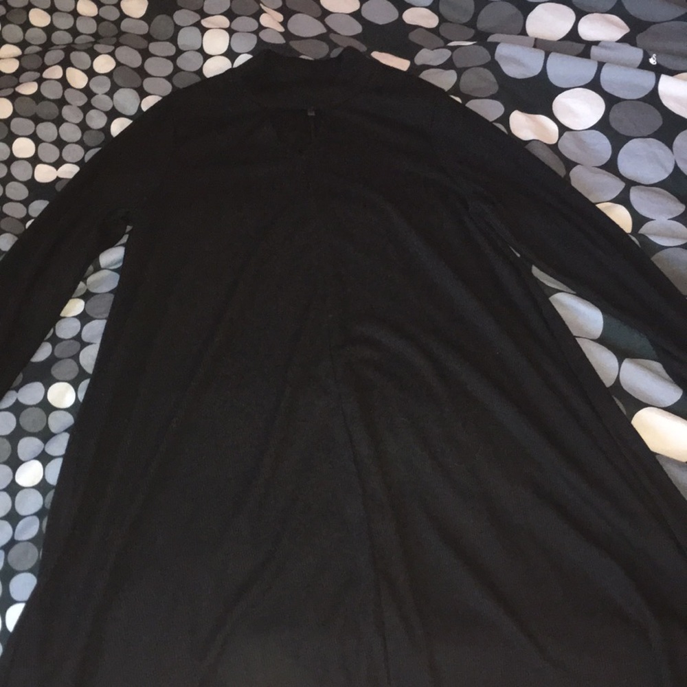 casual black dress